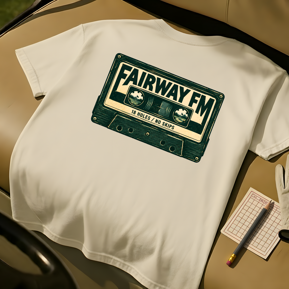 Fairway FM T-Shirt - Ivory