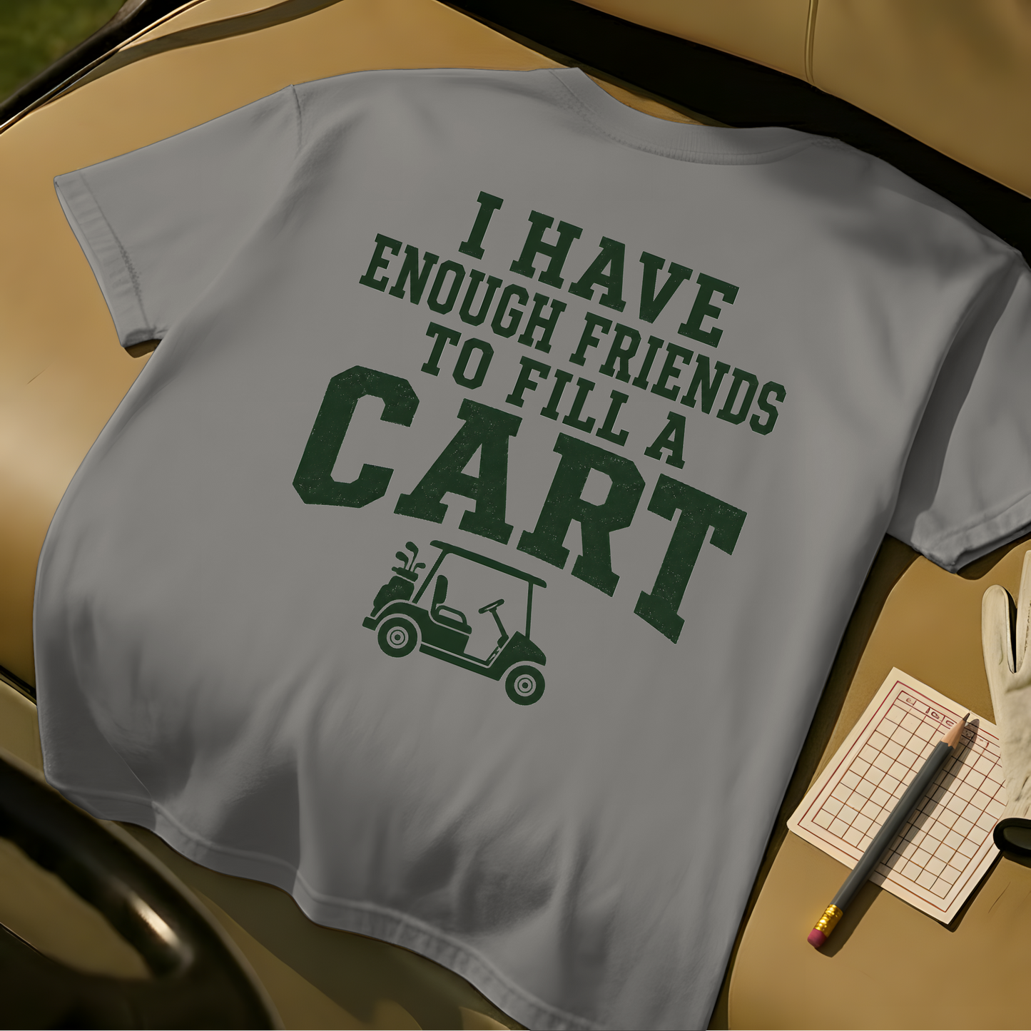 Cart Friends Tee - Grey