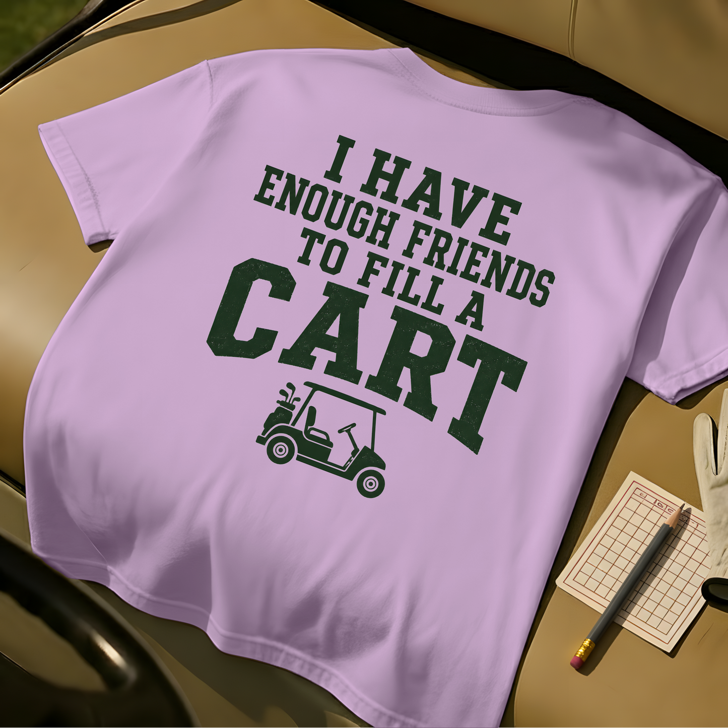 Cart Friends Tee - Orchid