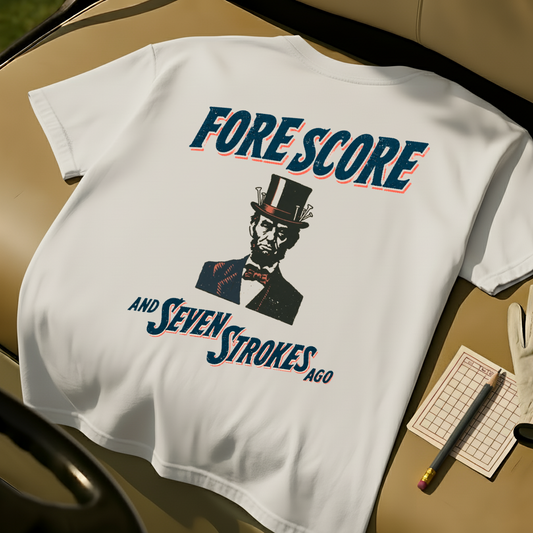 Fore Score T-Shirt - White