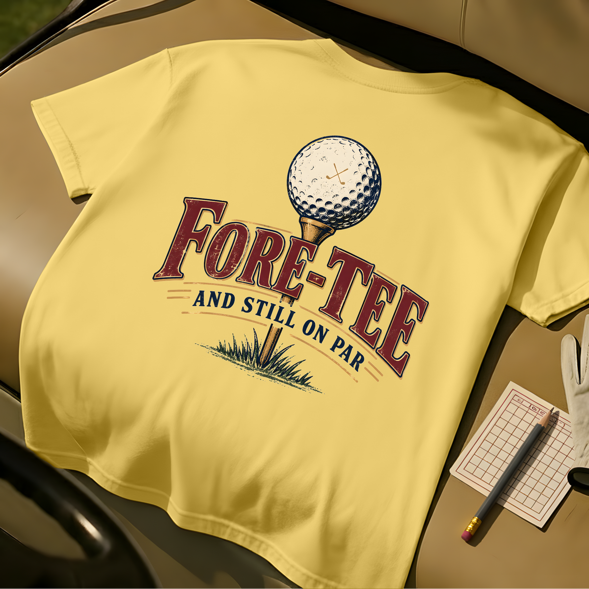 Fore Tee T-Shirt - Butter