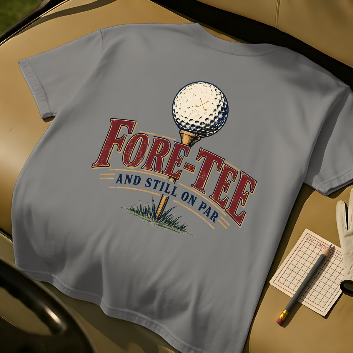 Fore Tee T-Shirt - Grey
