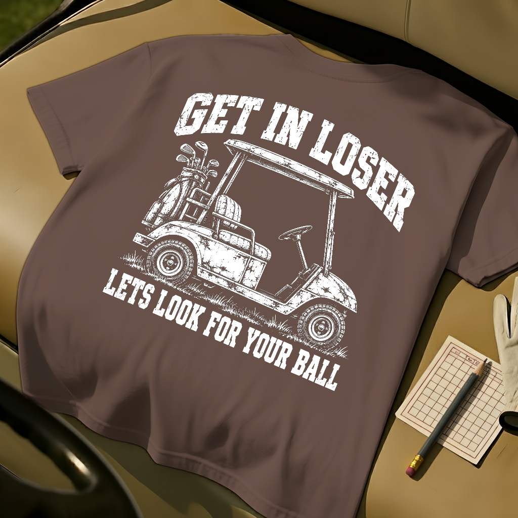 Get In Loser T-Shirt - Espresso