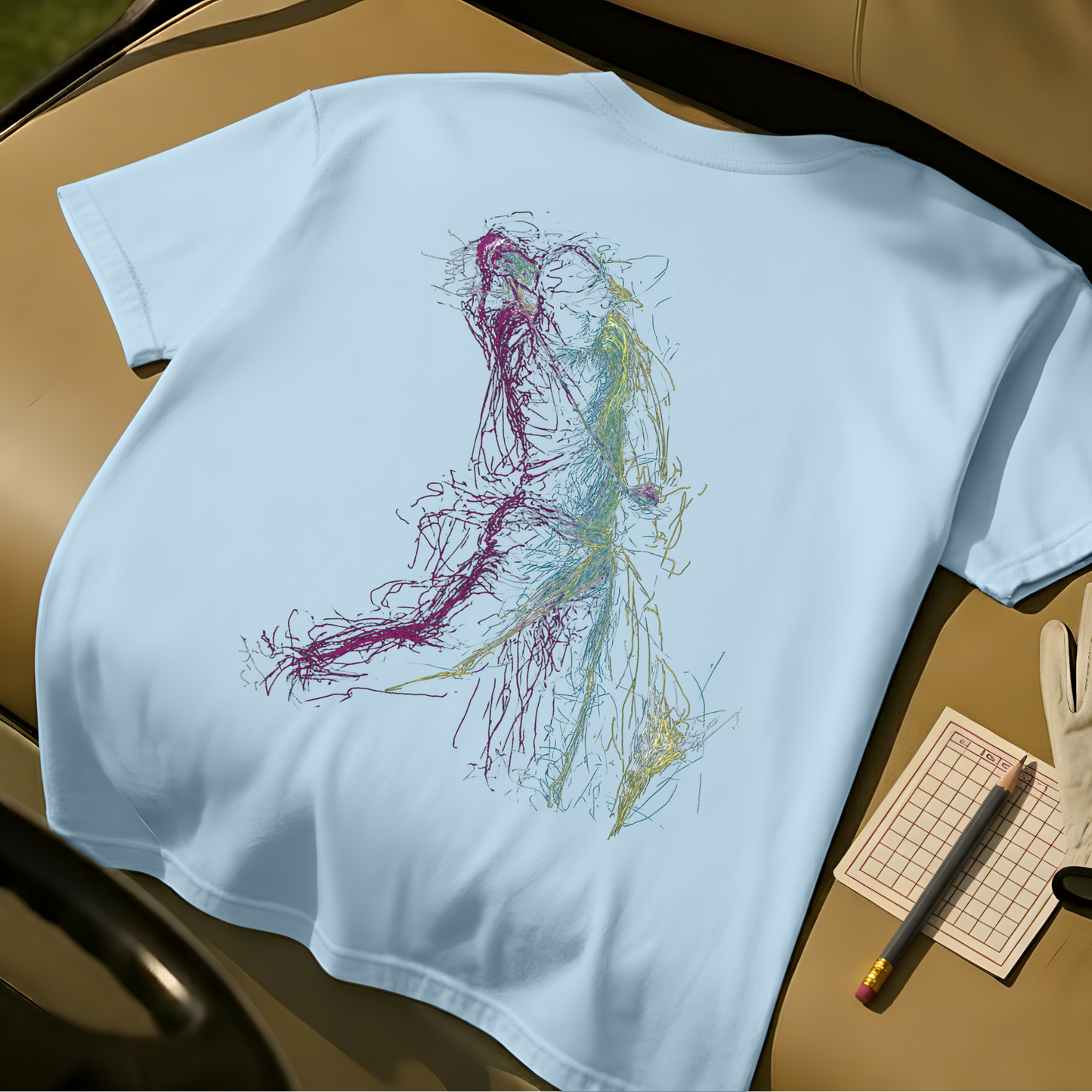 Going Yard Tee - Chambray