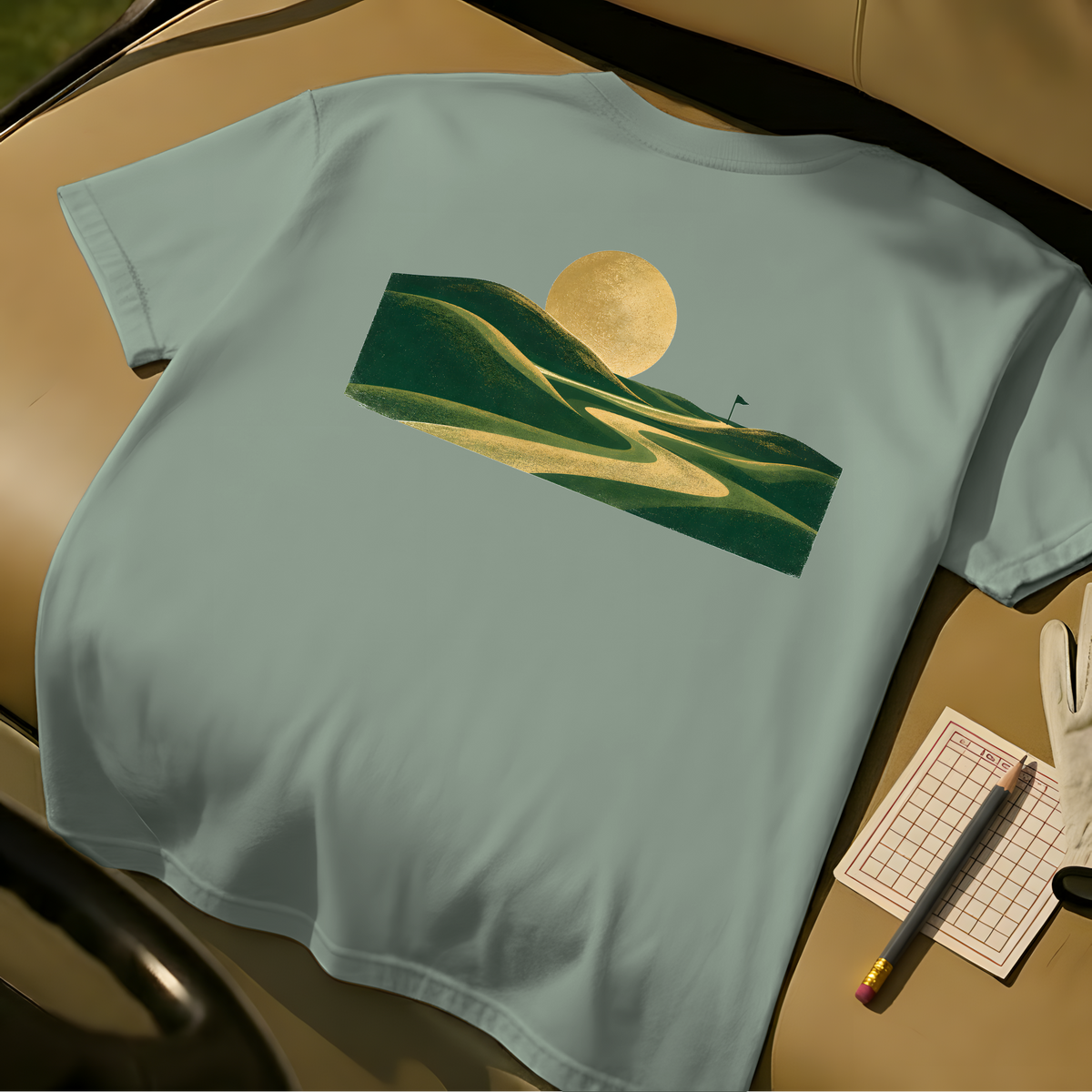 Golden Hour Links T-Shirt - Bay