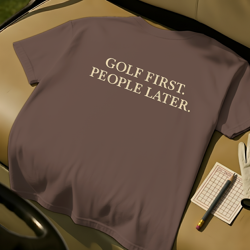 Golf First Tee - Espresso