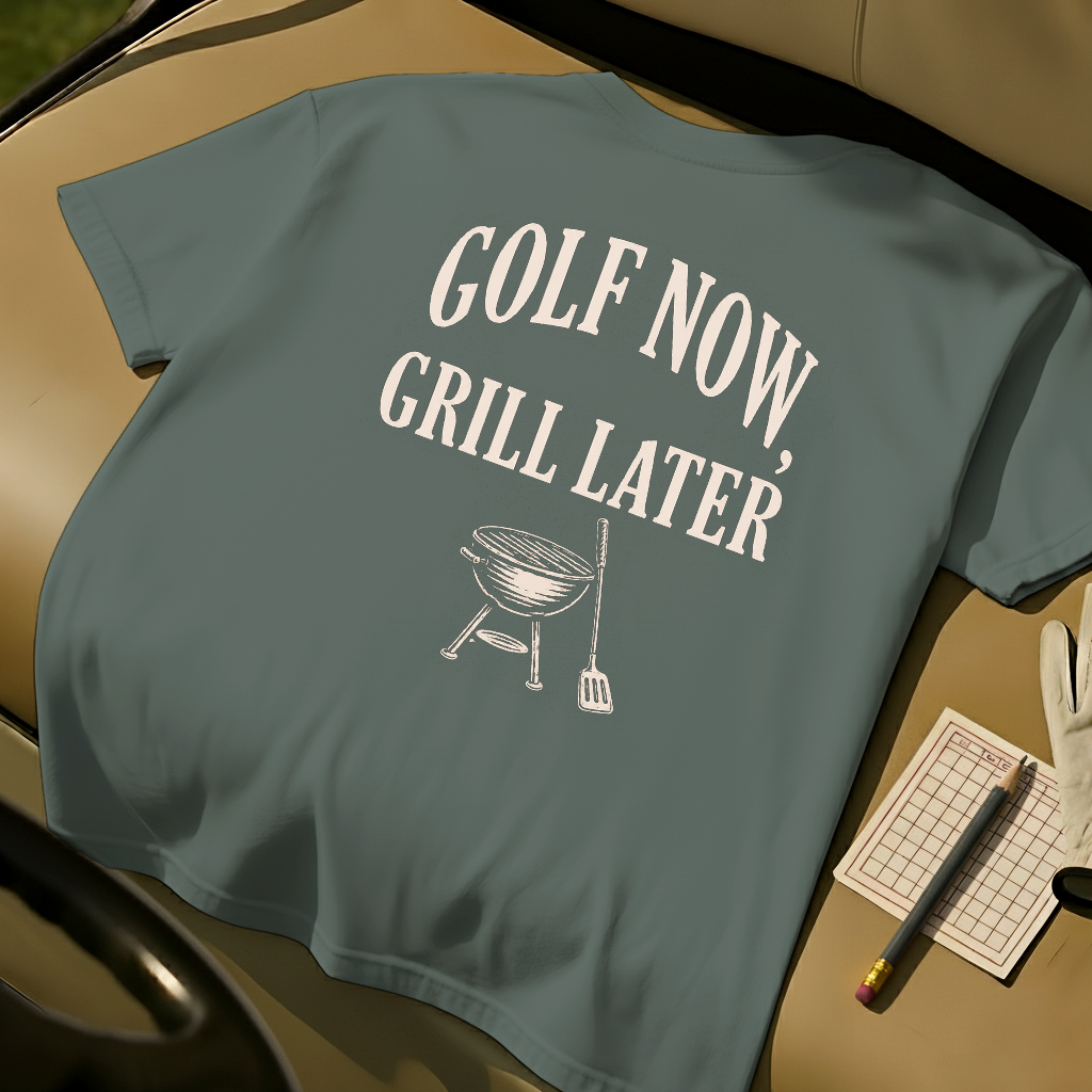 Golf Now, Grill Later