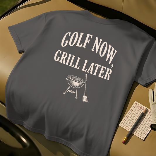 Golf Now, Grill Later