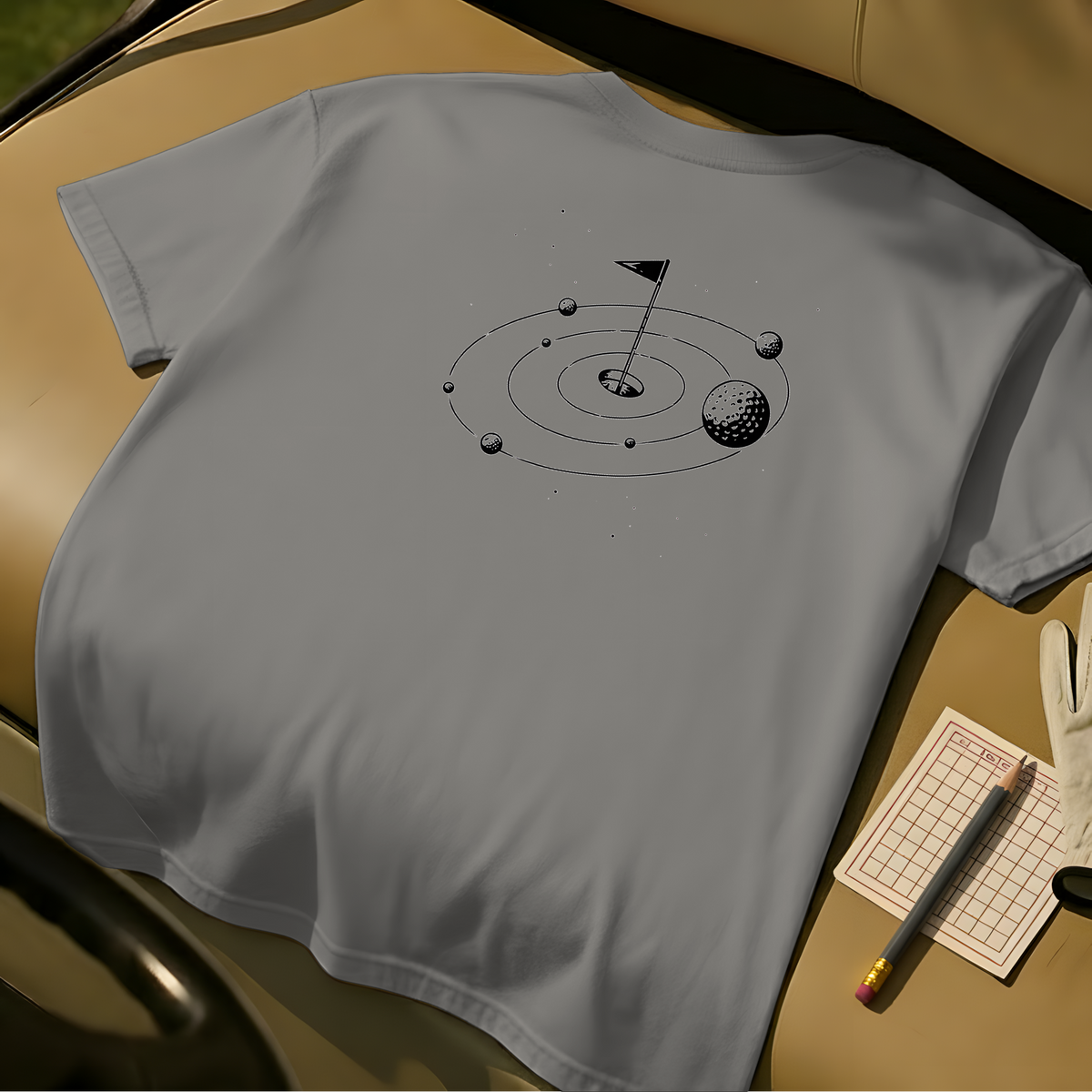 Golf Orbit T-Shirt - Grey