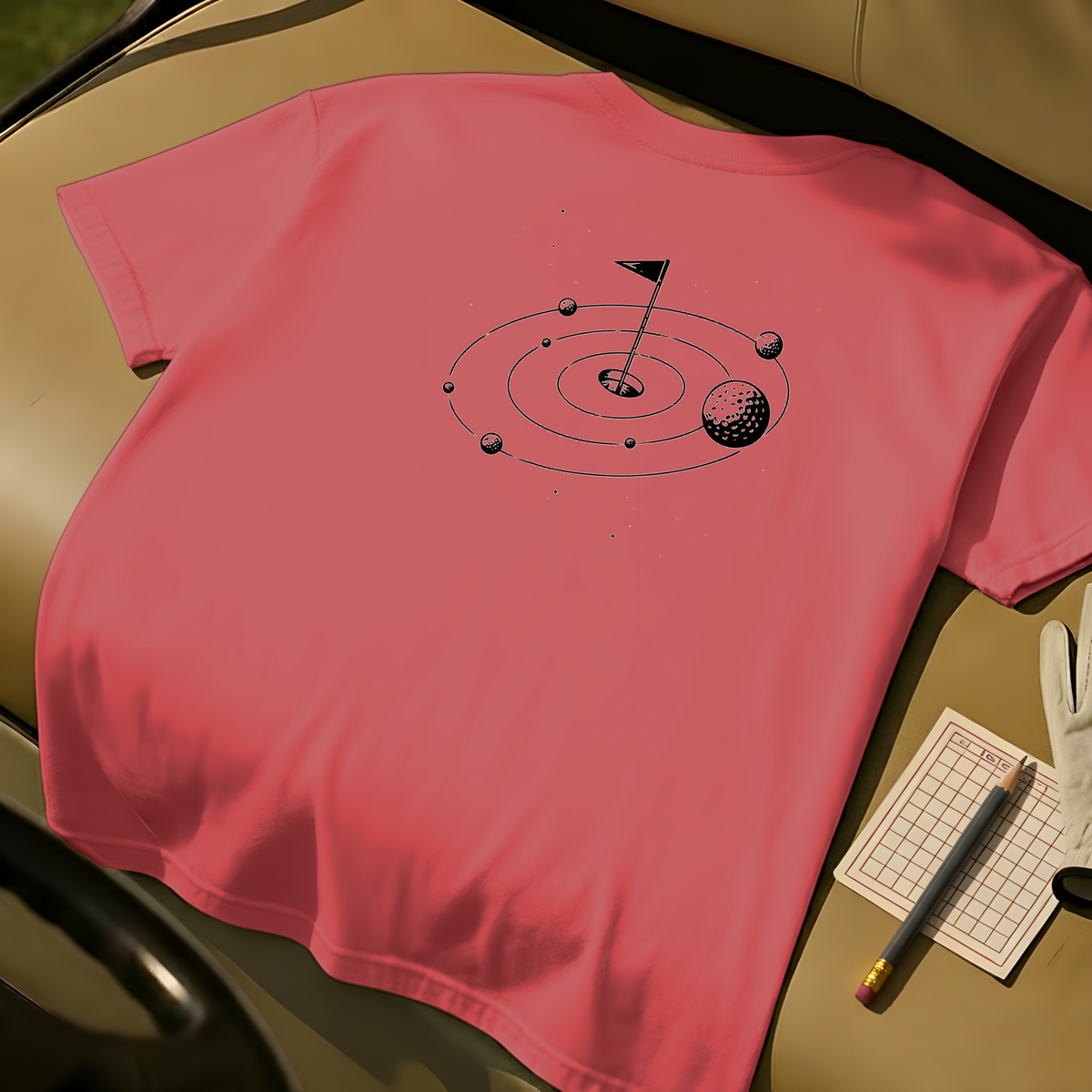 Golf Orbit T-Shirt - Watermelon