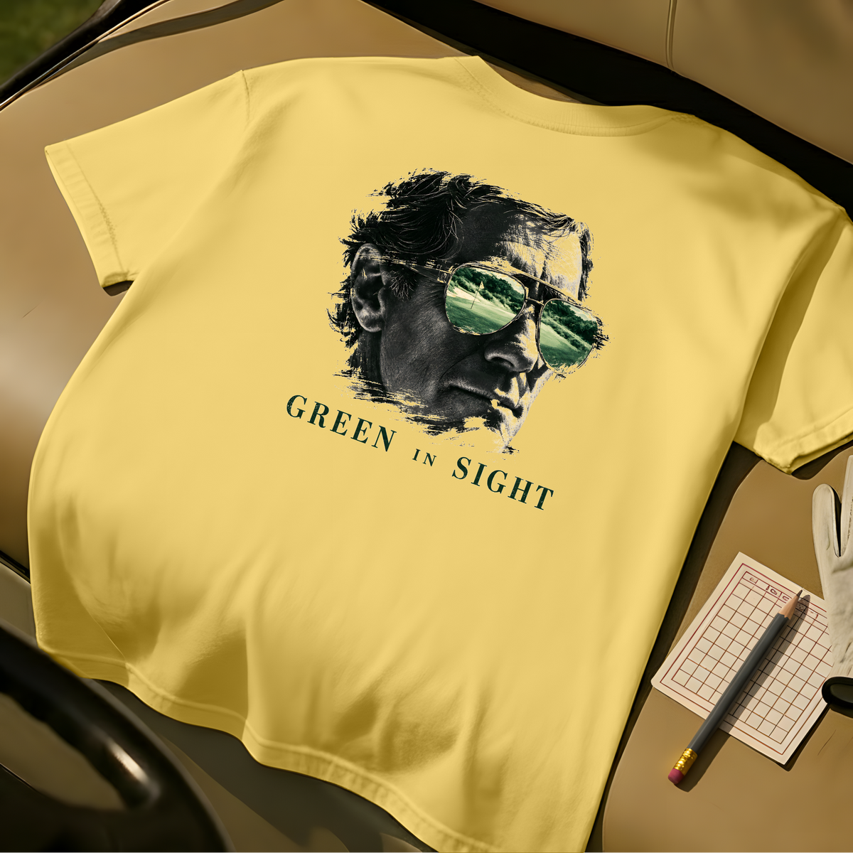Green In Sight Tee - Butter