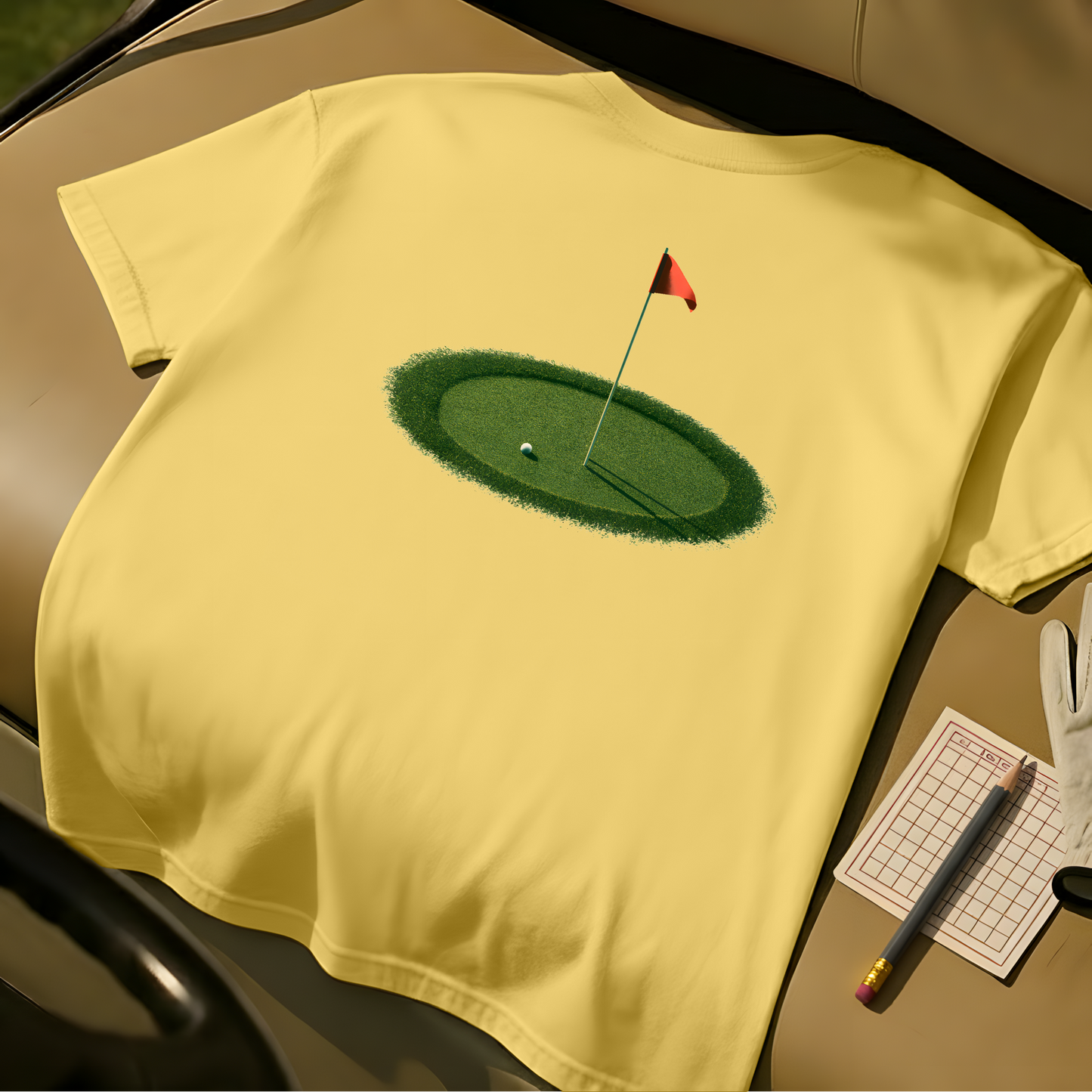 Green Light Tee - Butter