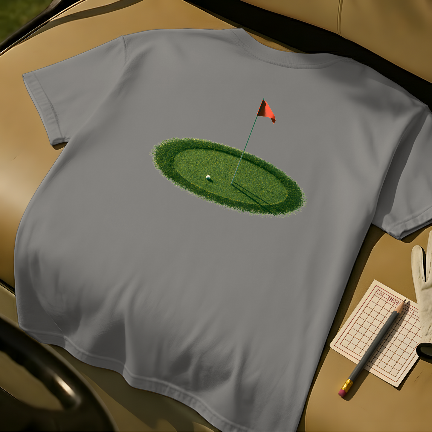Green Light Tee - Grey