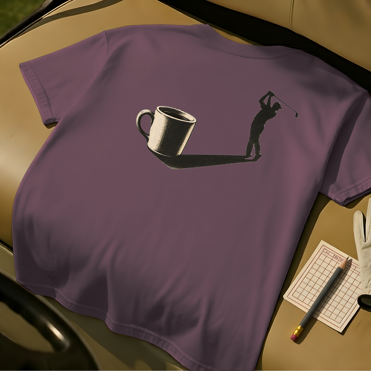 Grounds for Golf T-Shirt - Berry