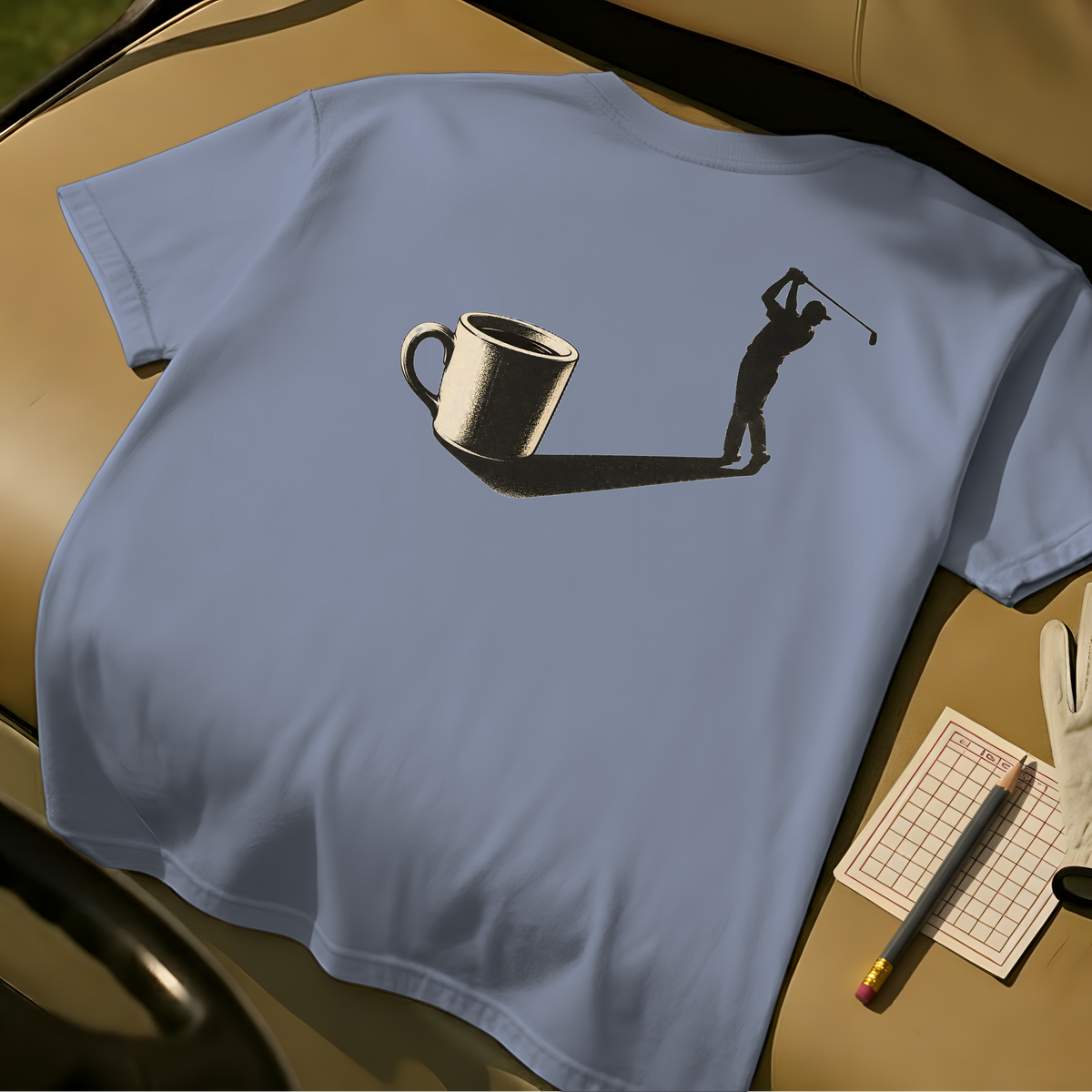 Grounds for Golf T-Shirt - Blue Jean