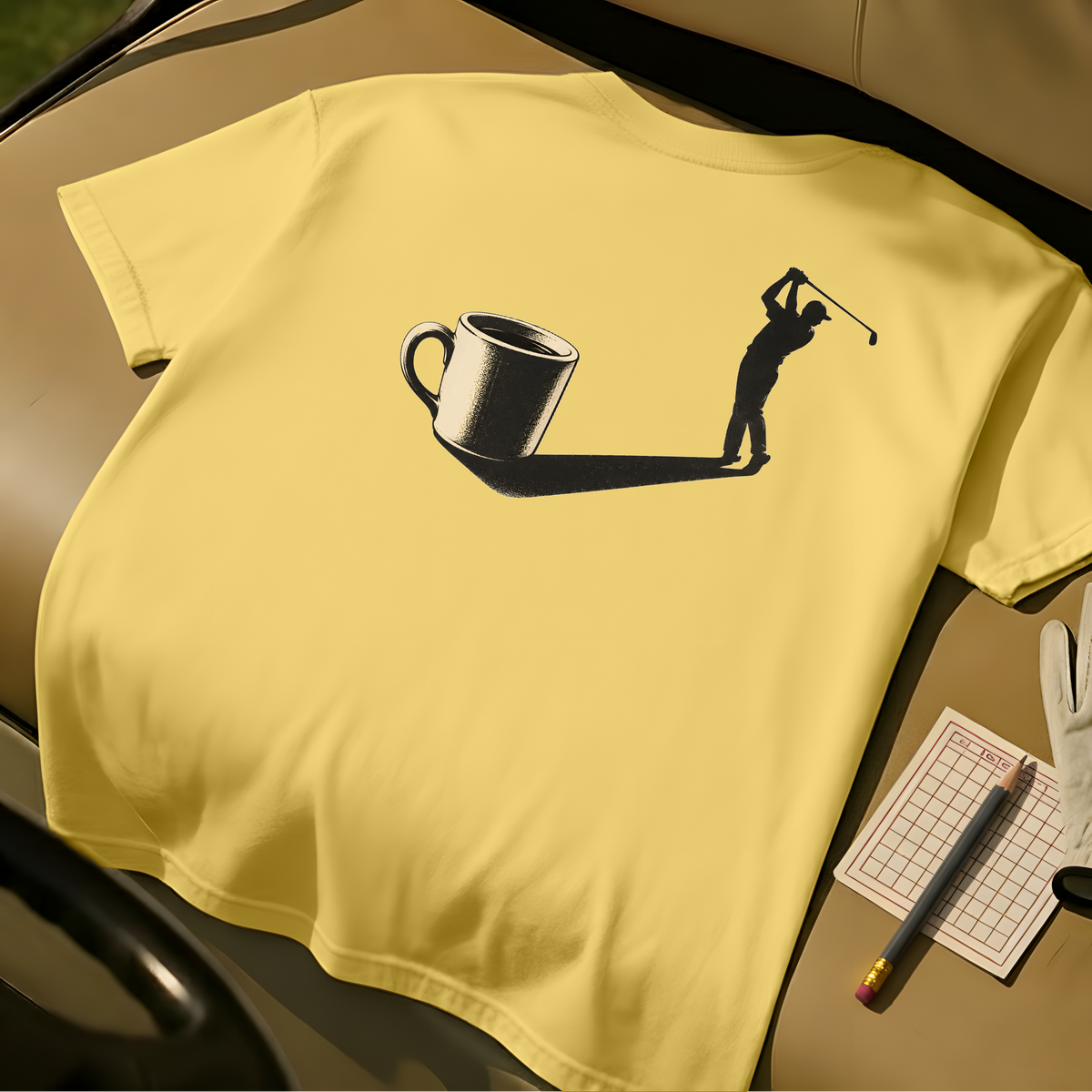Grounds for Golf T-Shirt - Butter