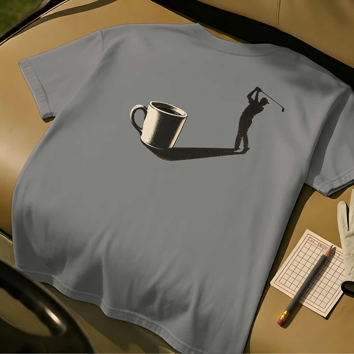 Grounds for Golf T-Shirt - Grey