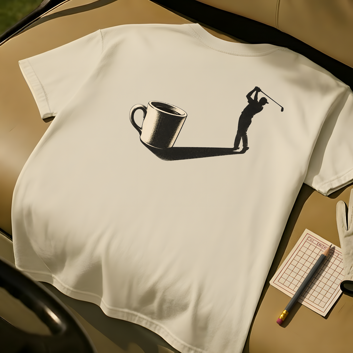 Grounds for Golf T-Shirt - Ivory