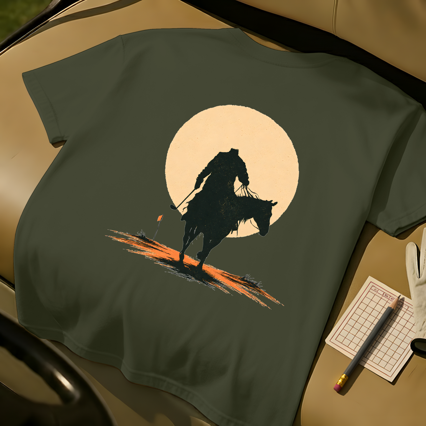 Headless Driver Tee - Moss