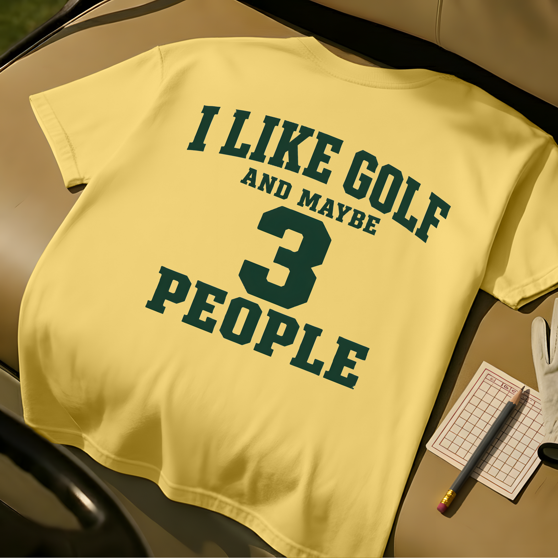 I Like Golf And Maybe 3 People - Butter