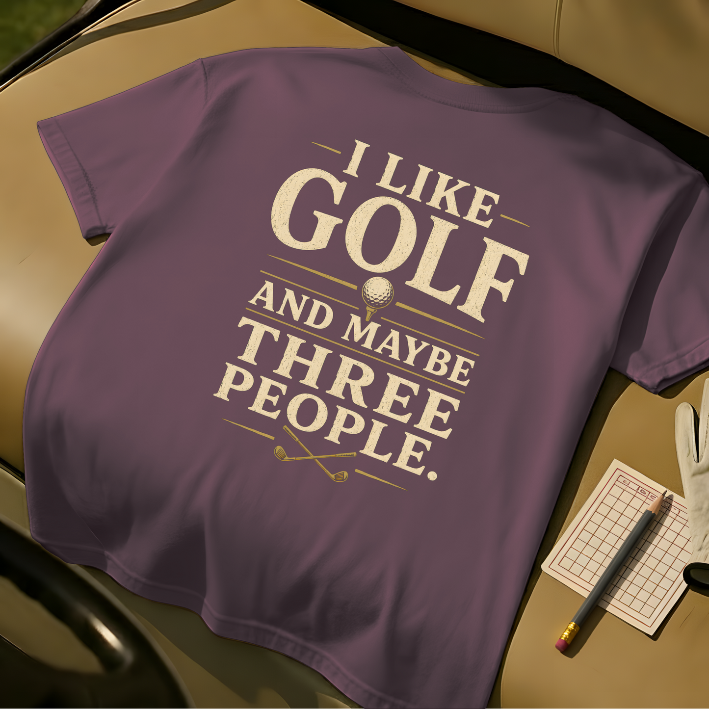 I Like Golf And Maybe 3 People - Berry