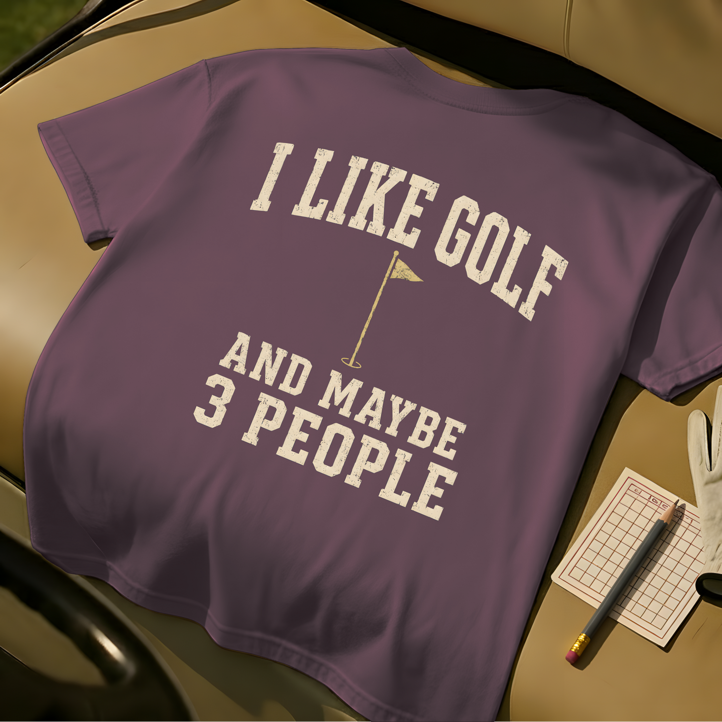 I Like Golf And Maybe 3 People - Berry