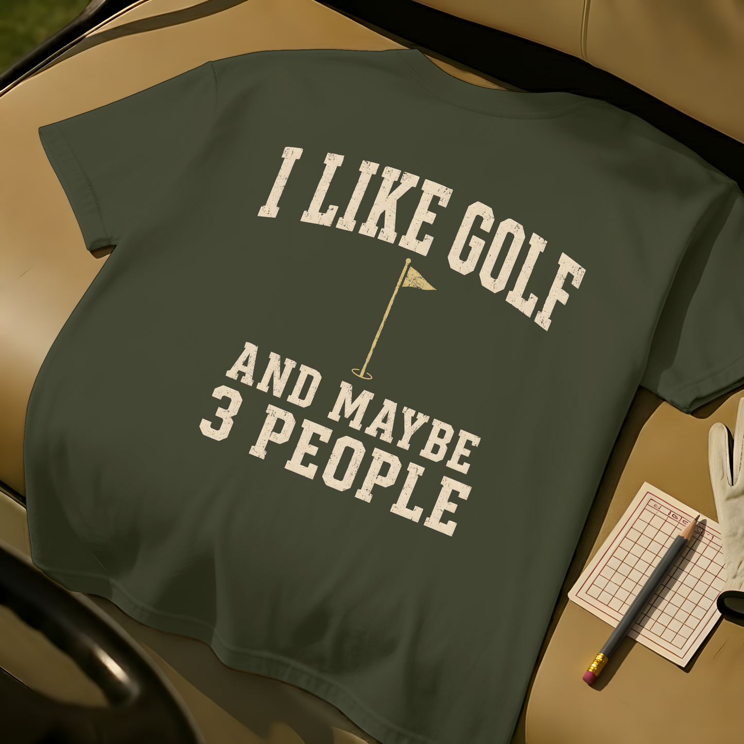 I Like Golf And Maybe 3 People - Moss