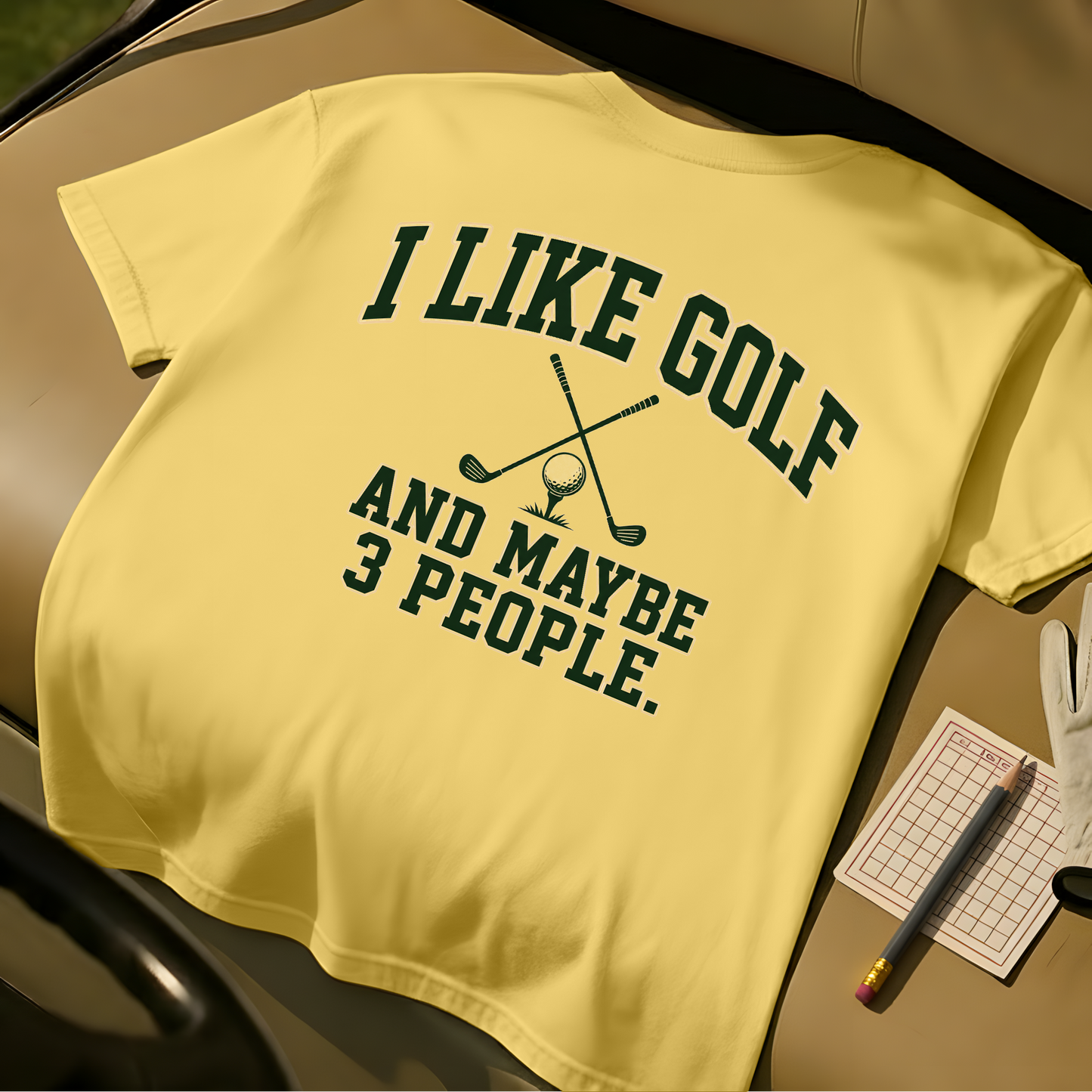 I Like Golf And Maybe 3 People - Butter