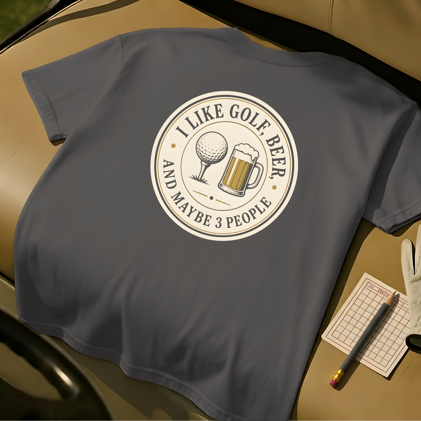 I Like Golf, Beer And Maybe 3 People  - Pepper