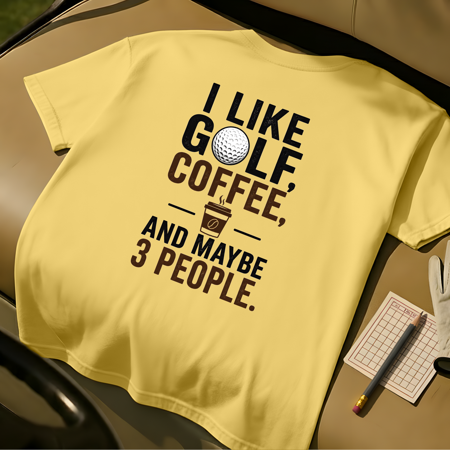 I Like Golf, Coffee And Maybe 3 People - Butter