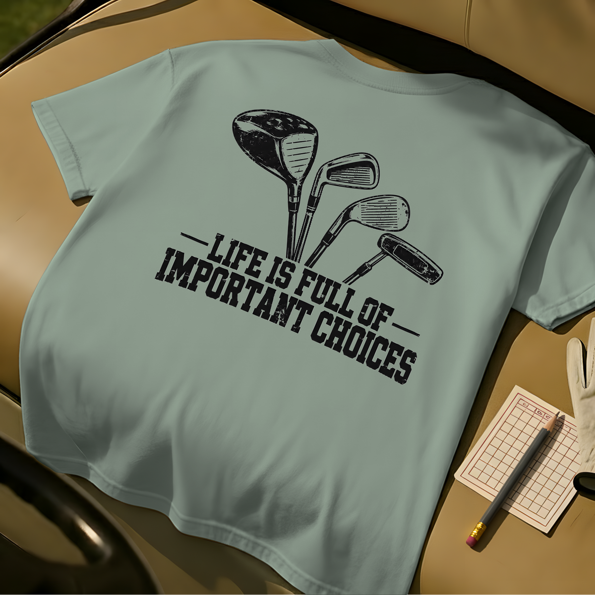 Important Choices T-Shirt - Bay