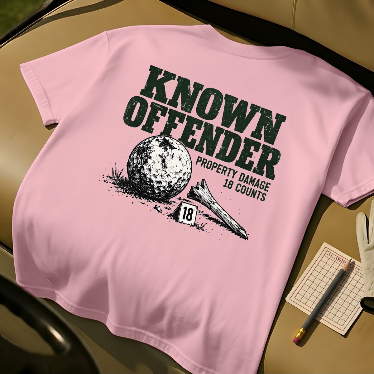 Known Offender T-Shirt - Blossom