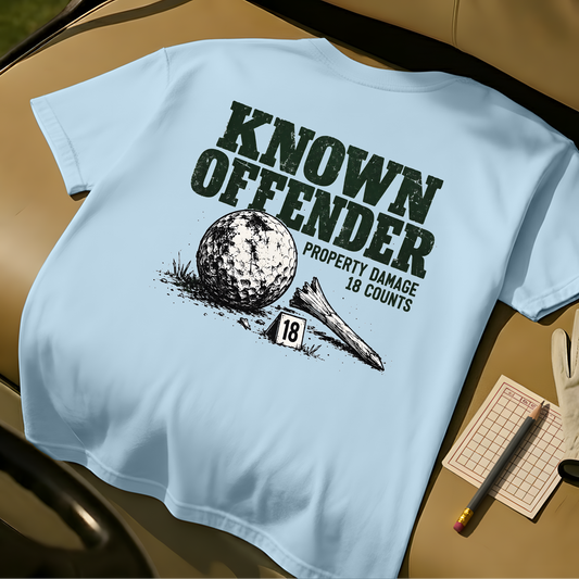 Known Offender T-Shirt - Chambray