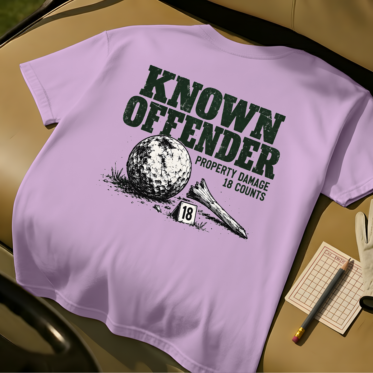 Known Offender T-Shirt - Orchid