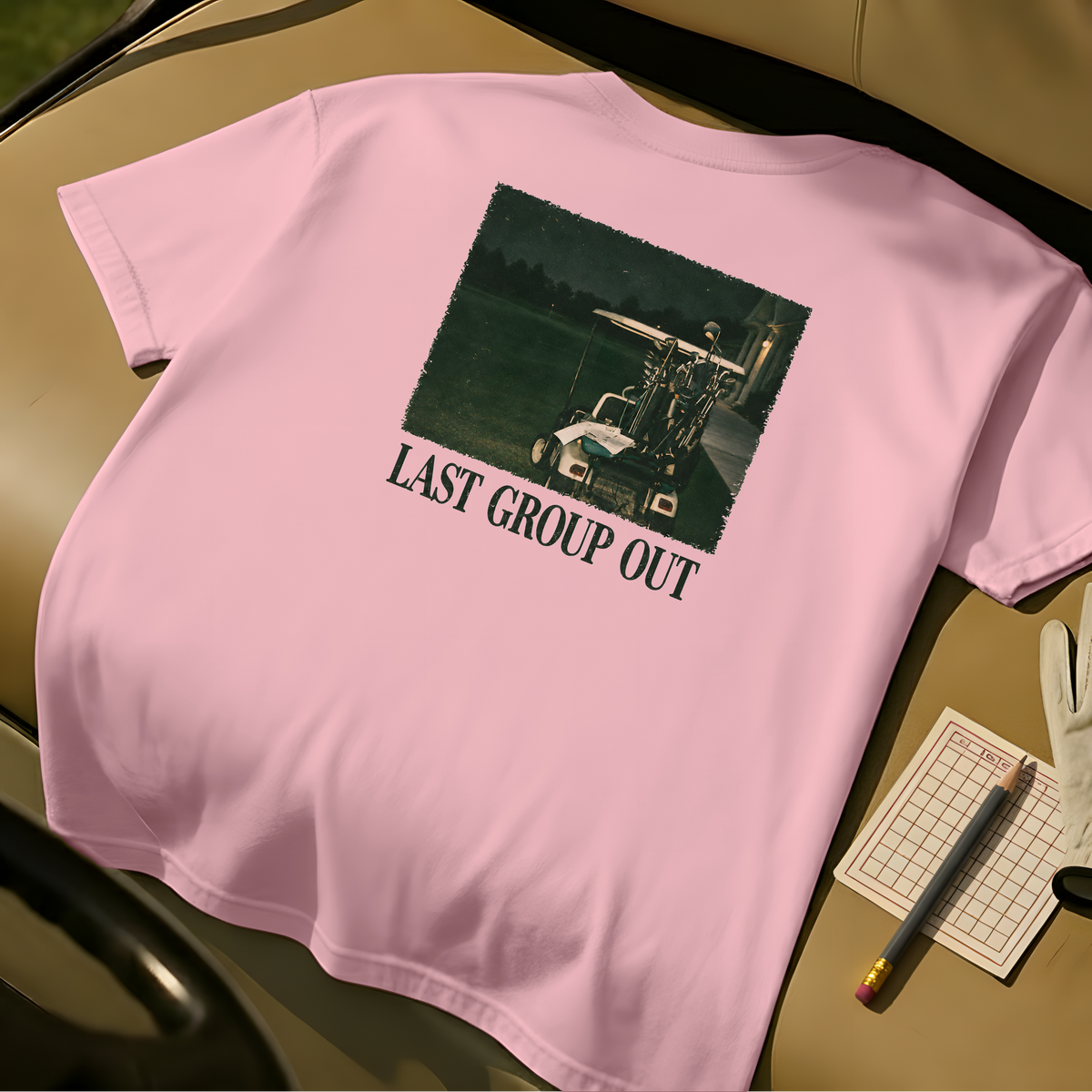 Last Group Out T-Shirt - Blossom