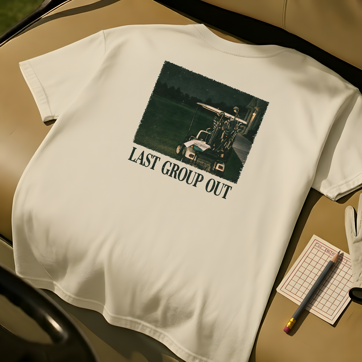 Last Group Out T-Shirt - Ivory
