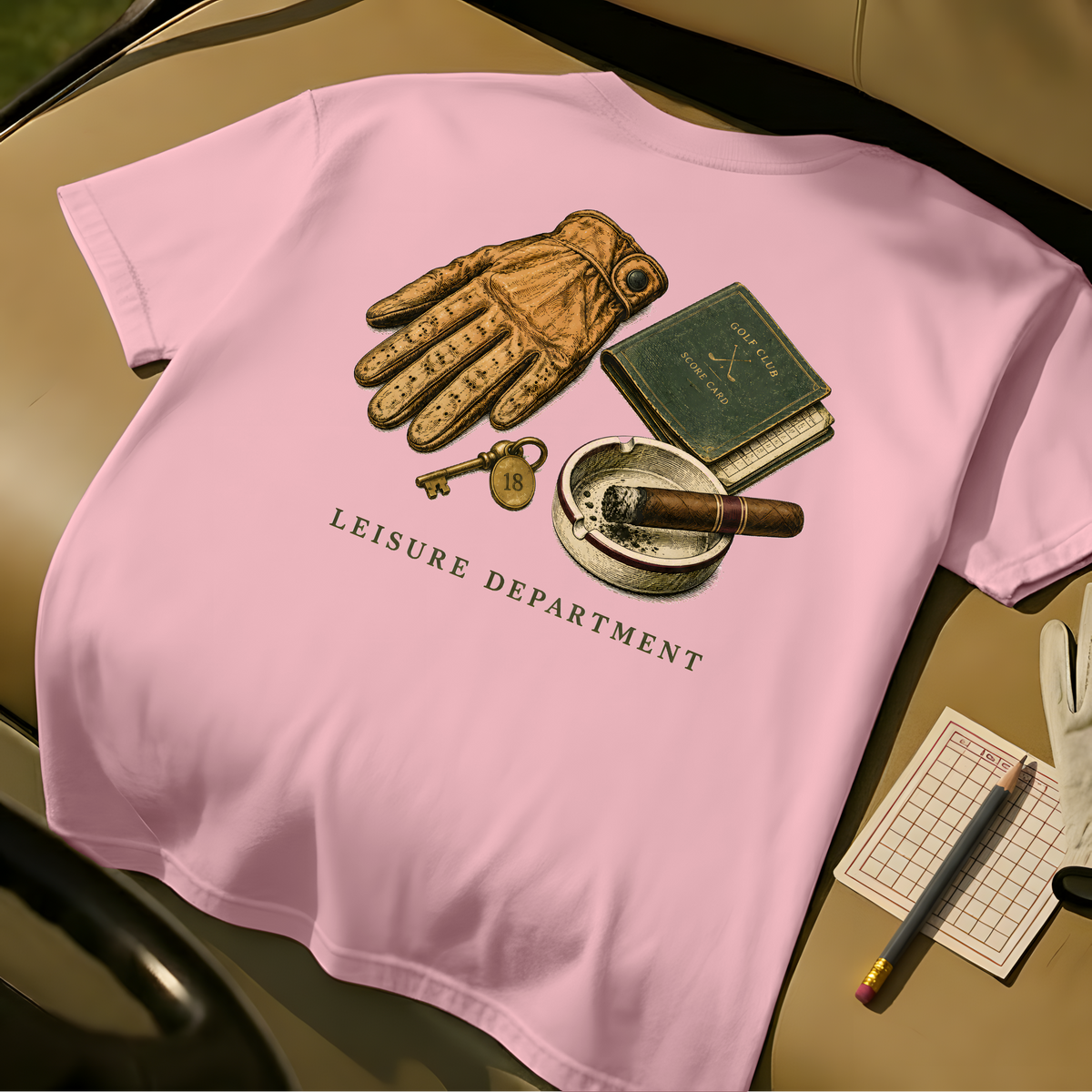 Leisure Department T-Shirt - Blossom