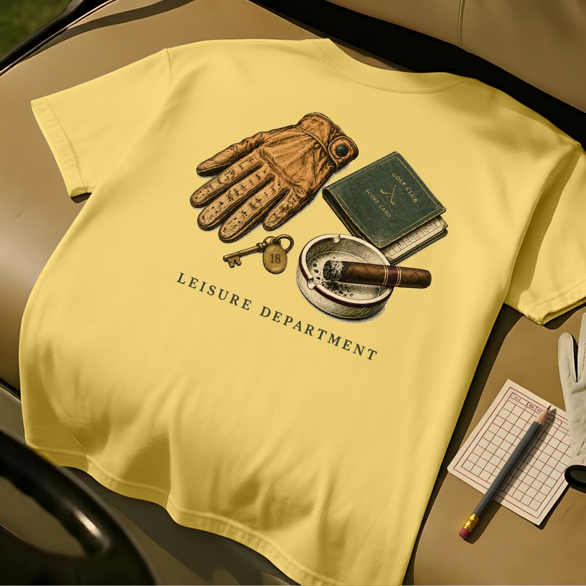 Leisure Department T-Shirt - Butter