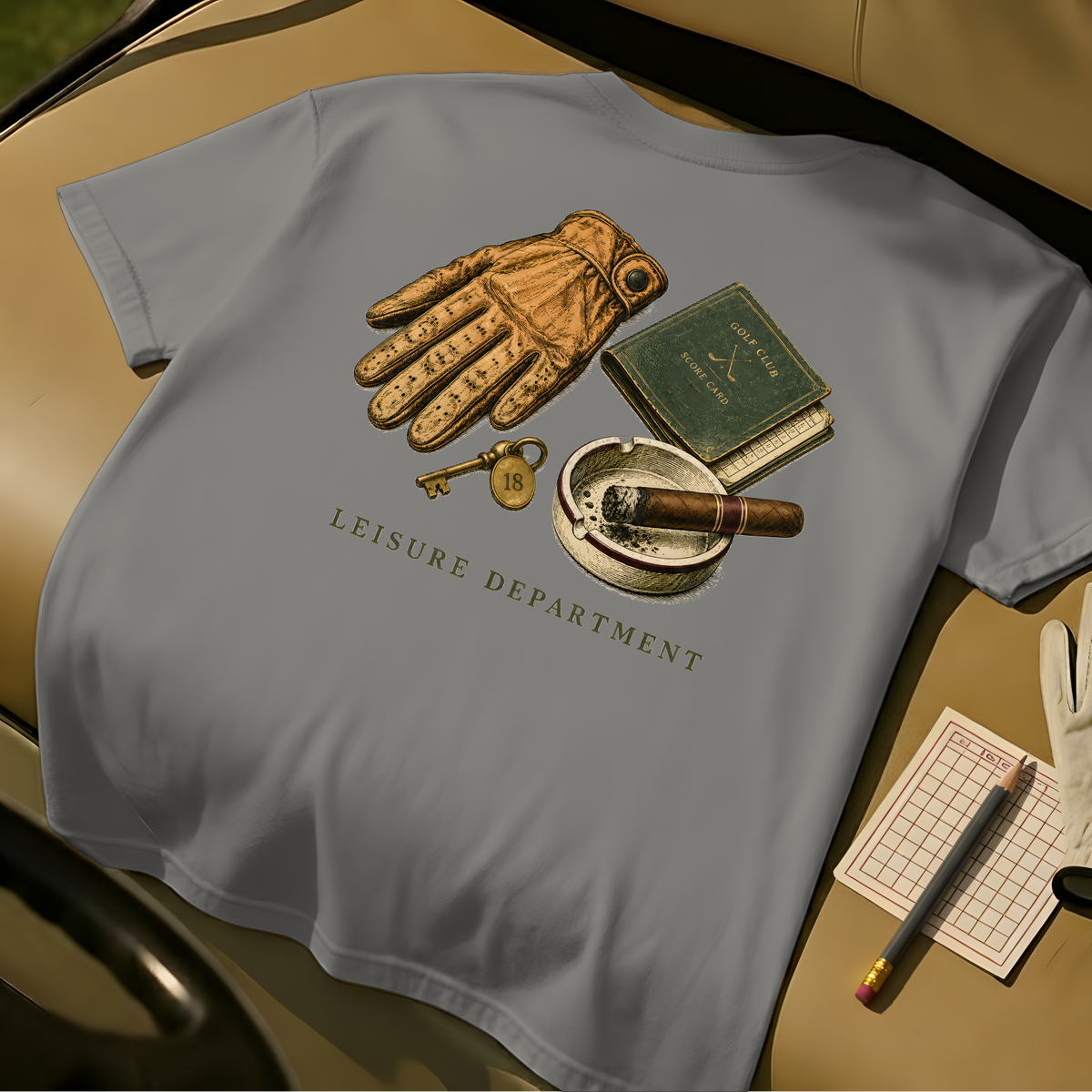 Leisure Department T-Shirt - Grey