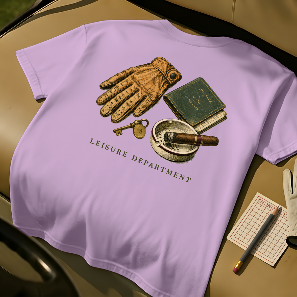 Leisure Department T-Shirt - Orchid