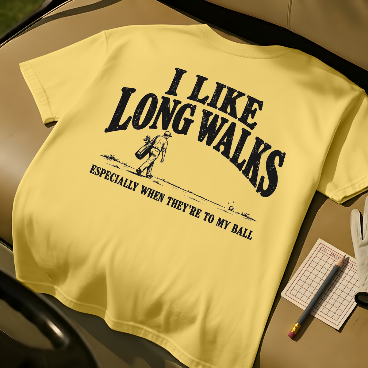 Long Walk T-Shirt - Butter