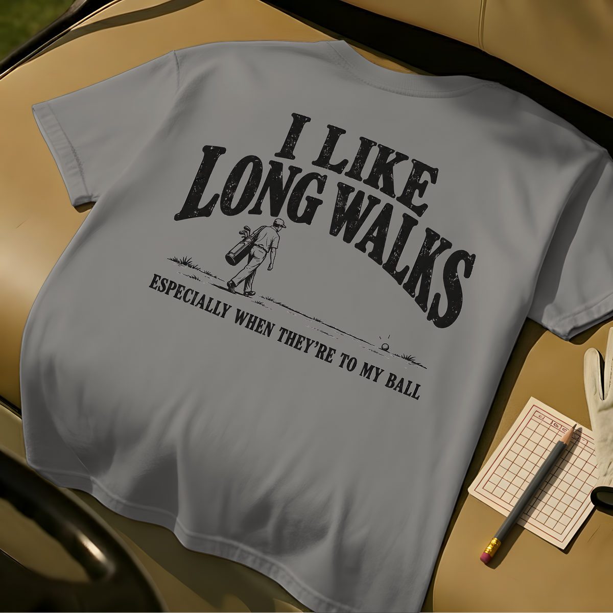 Long Walk T-Shirt - Grey