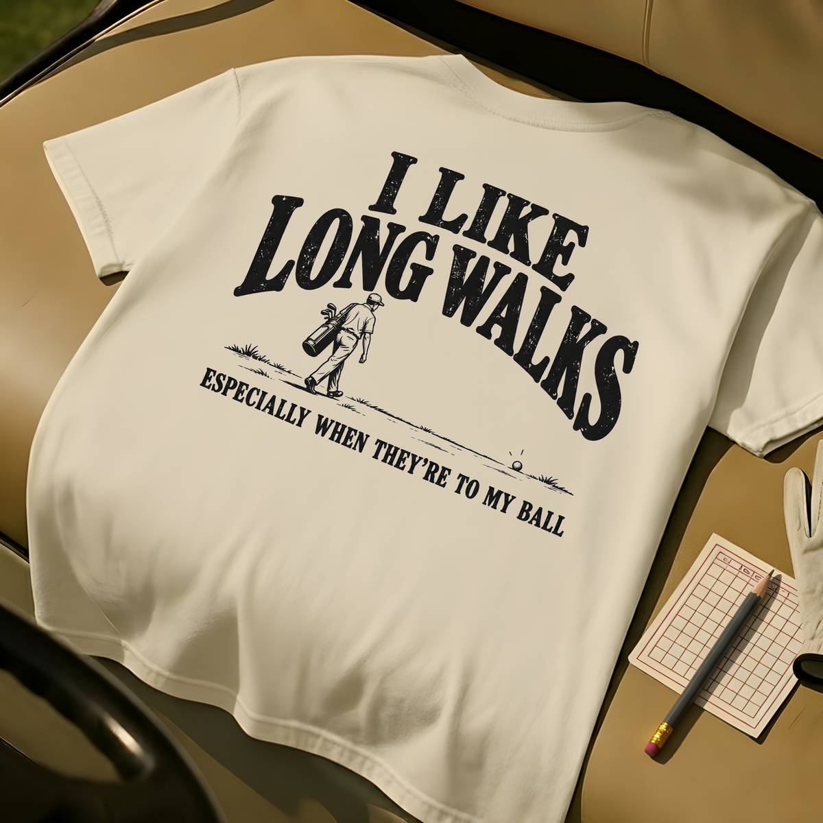Long Walk T-Shirt - Ivory