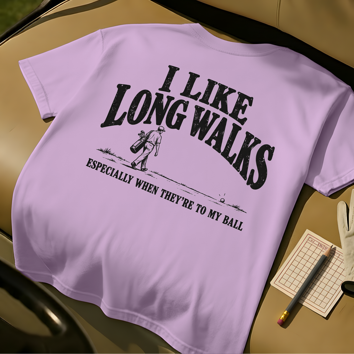 Long Walk T-Shirt - Orchid