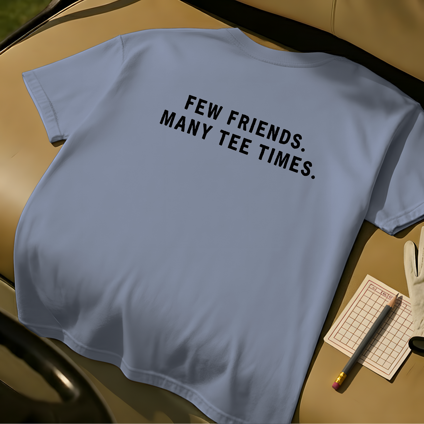 Few Friends Tee - Blue Jean