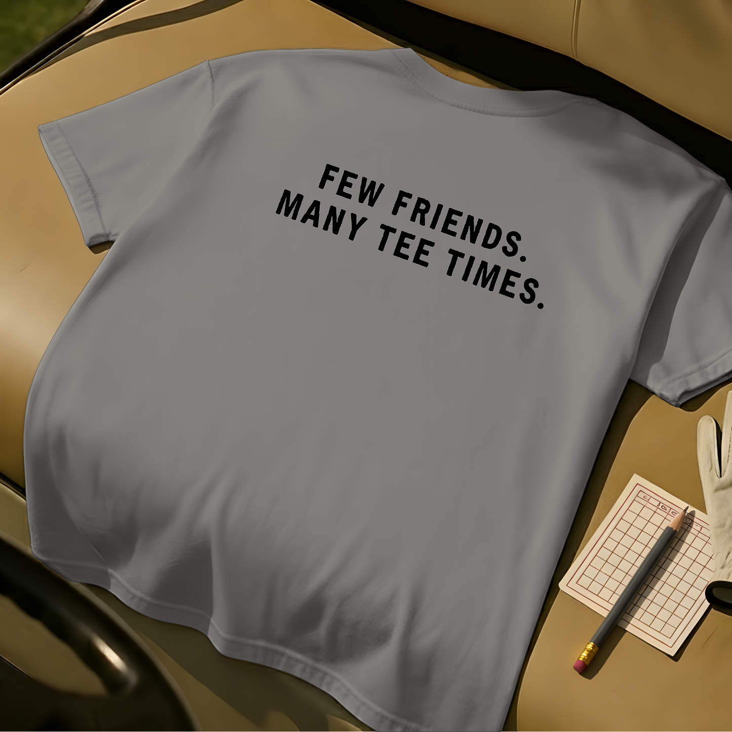 Few Friends Tee - Grey