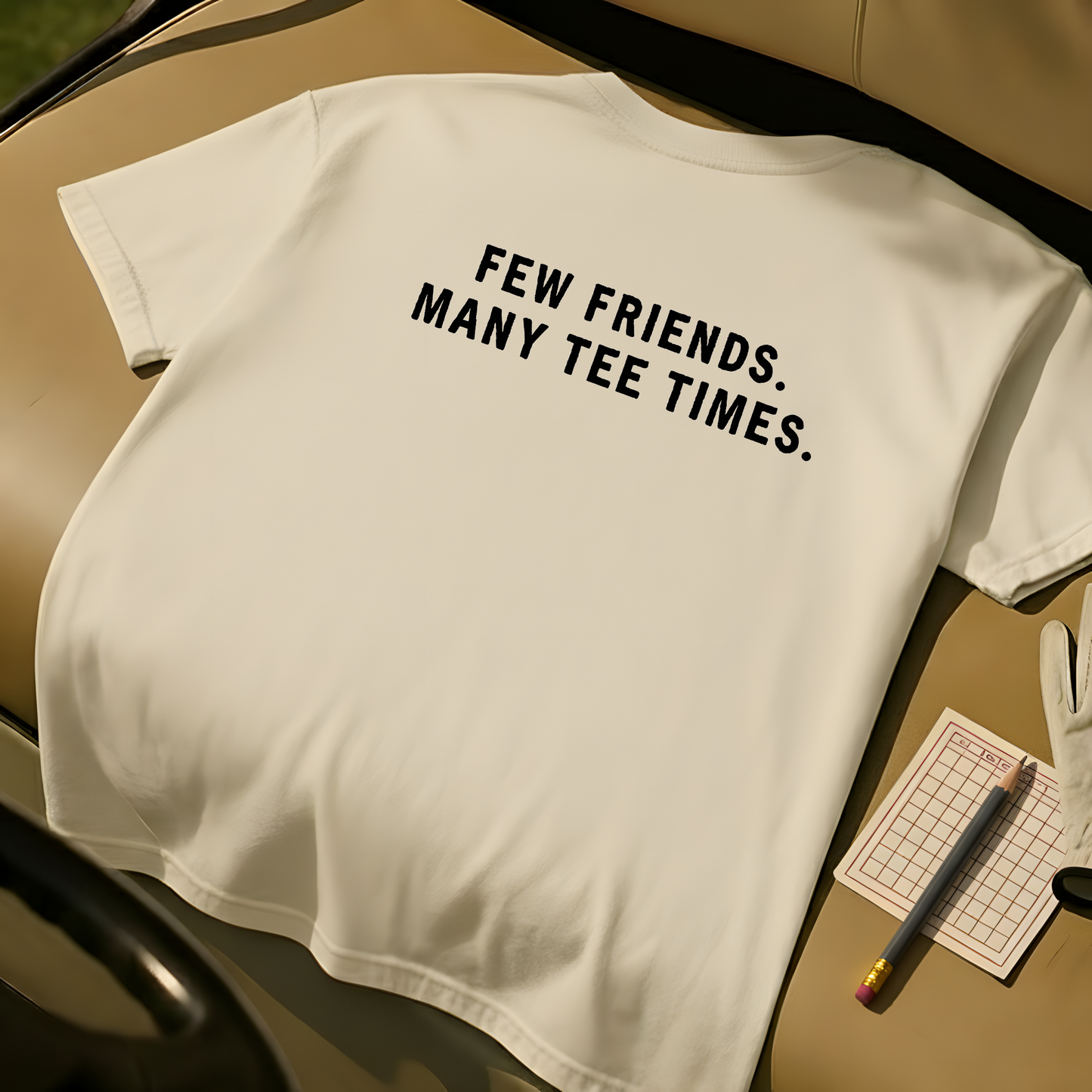 Few Friends Tee - Ivory