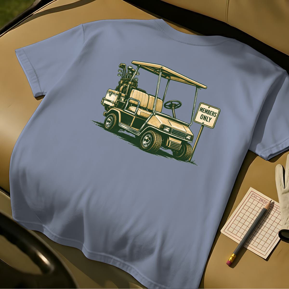 Members Only T-Shirt - Blue Jean