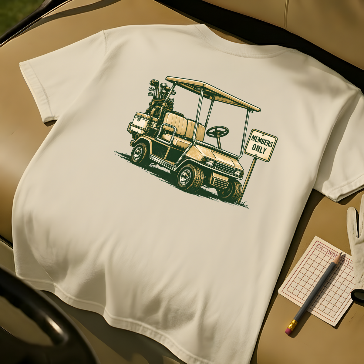 Members Only T-Shirt - Ivory