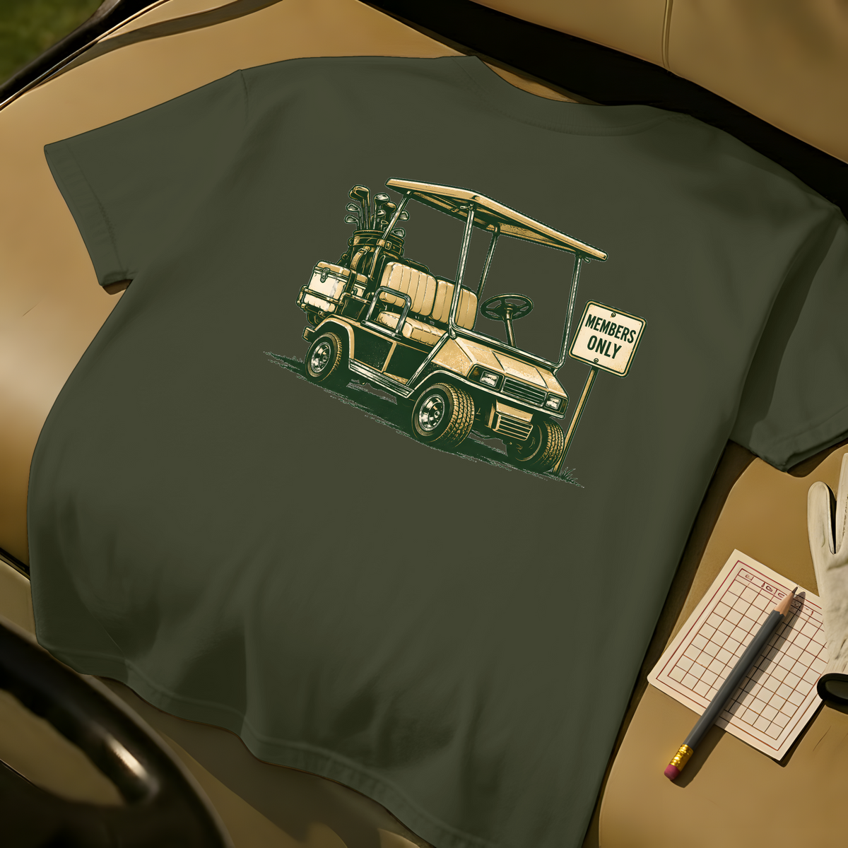 Members Only T-Shirt - Moss